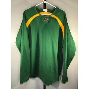 Vintage Minnesota Wild Pullover Sweater Jersey Majestic sz 2XL